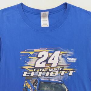 NASCAR Chase Elliott Graphic Racing Tank Top Shirt Mens Size Large L Blue